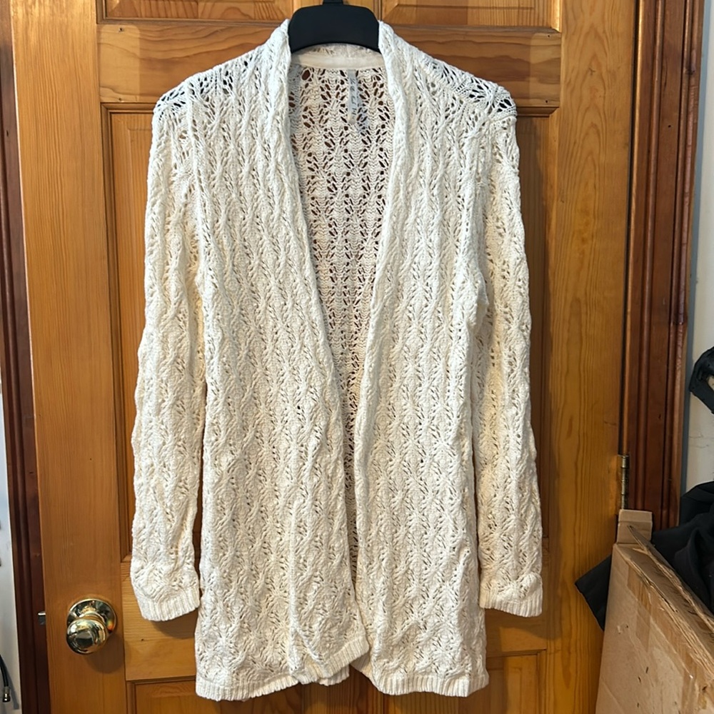 Long cover up sweater